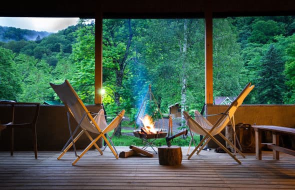 層雲峡オートキャンプ場